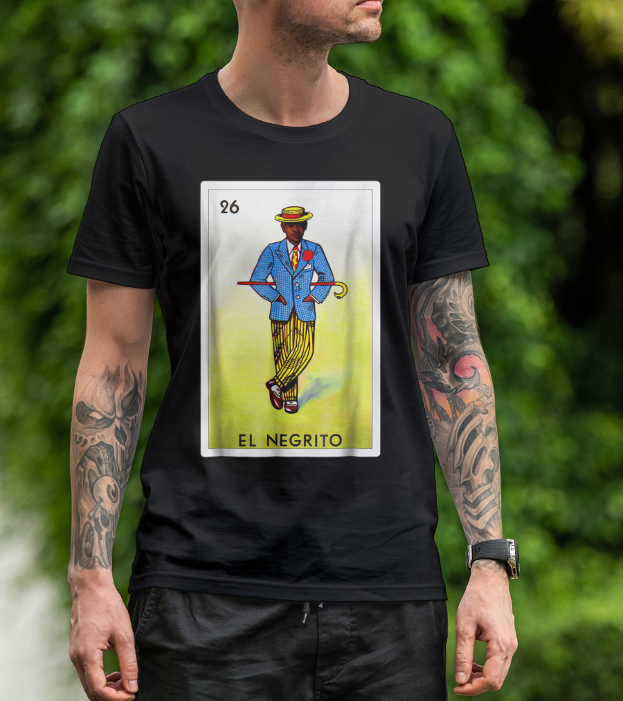 Lotería Card El Negrito 26 Classic Version T-Shirt