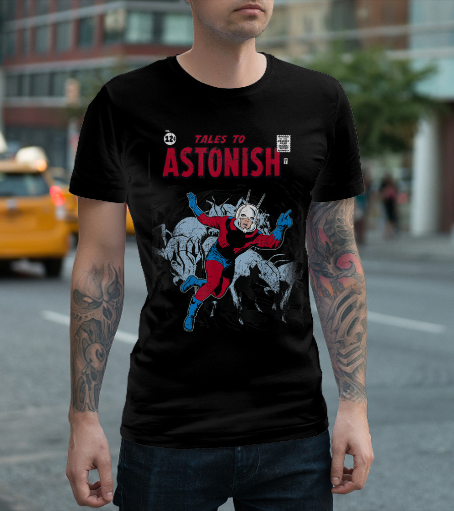Marvel Antman Tales to Astonish Classic Comic Cover T-Shirt
