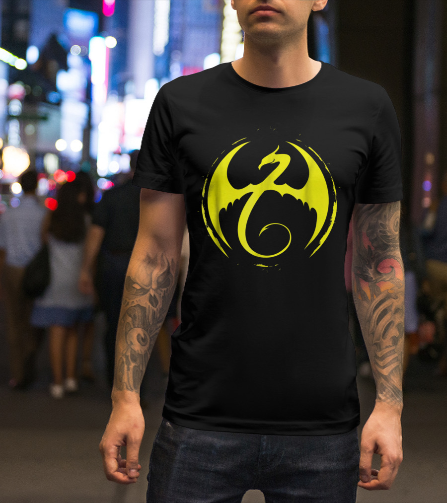 Iron Fist Classic Dragon Marvel T-Shirt