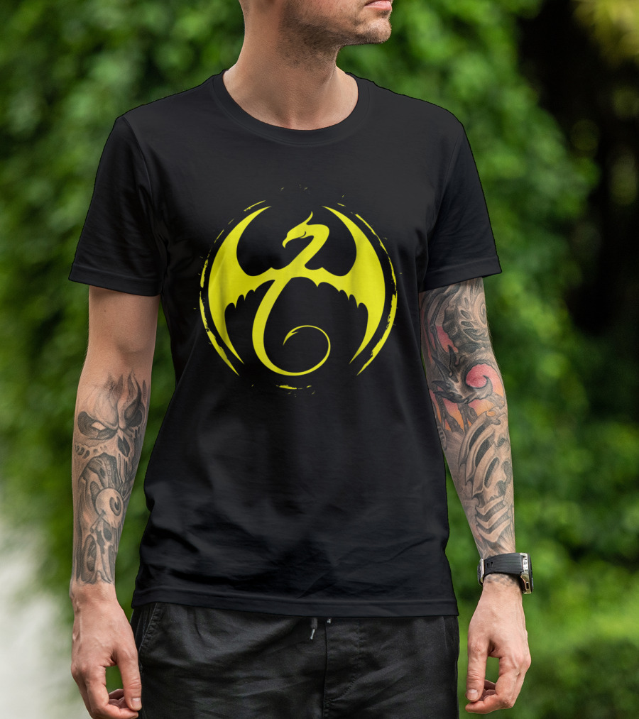 Iron Fist Classic Dragon Marvel T-Shirt