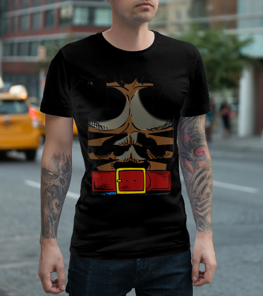 Marvel Xmen Wolverine Claw Chest Belt T-Shirt
