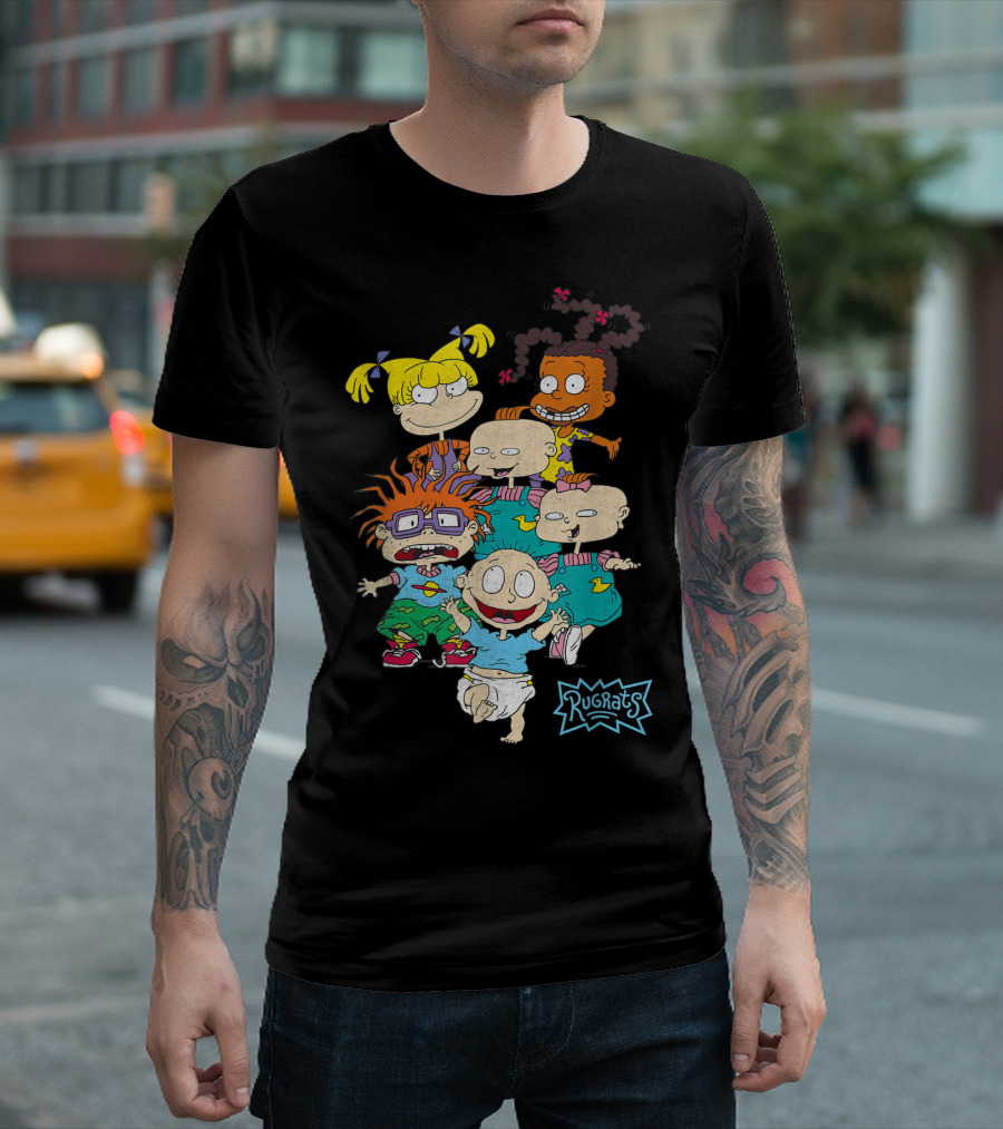 Rugrats Classic Characters Group Pose Nickelodeon T-Shirt