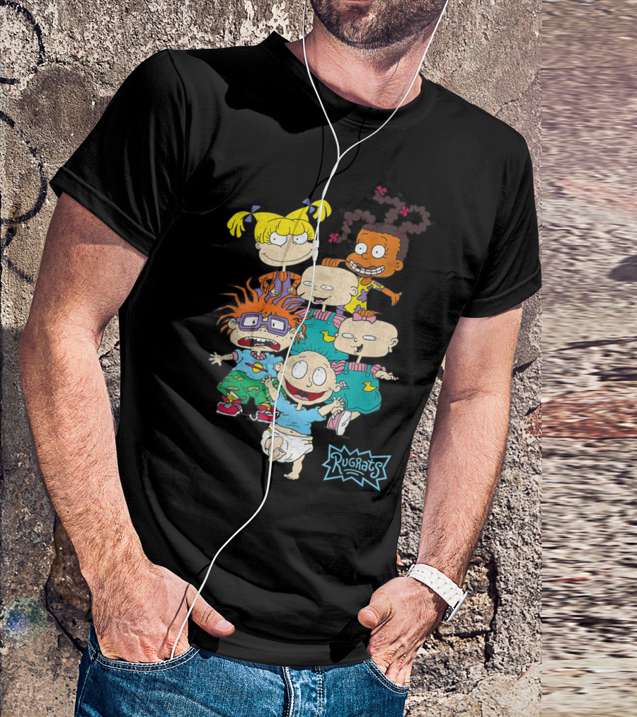 Rugrats Classic Characters Group Pose Nickelodeon T-Shirt