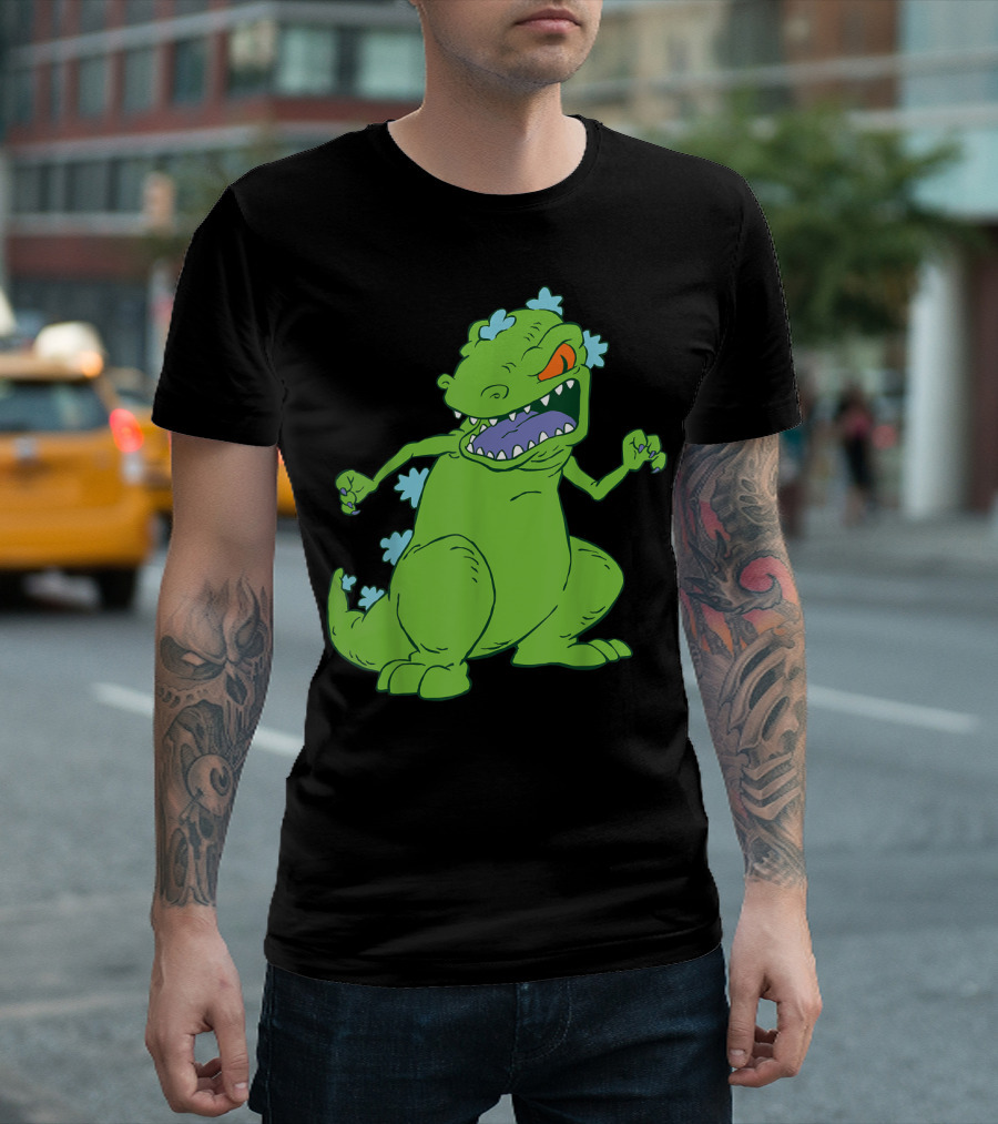 Nickelodeon Classic Rugrats Reptar Dinosaur Roar T-Shirt