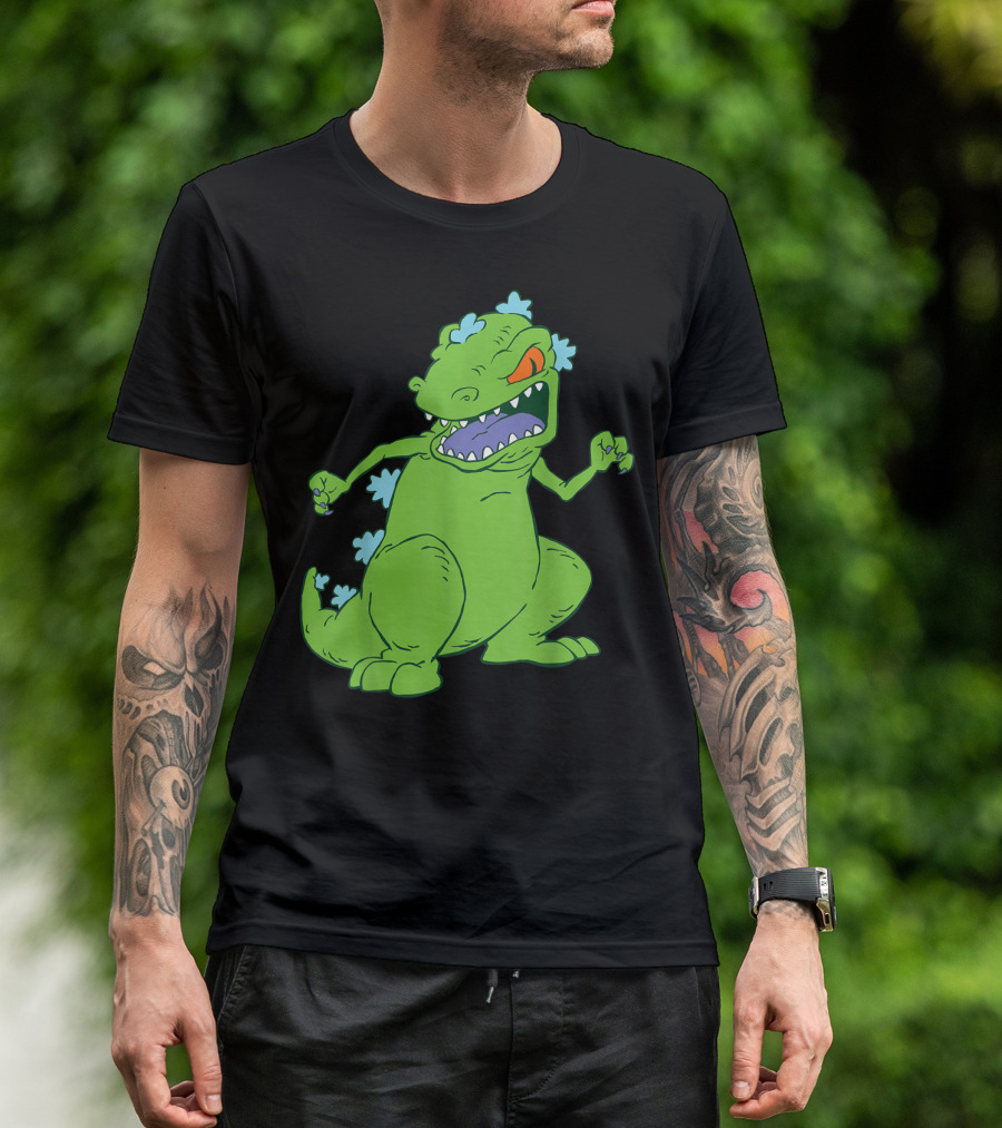 Nickelodeon Classic Rugrats Reptar Dinosaur Roar T-Shirt