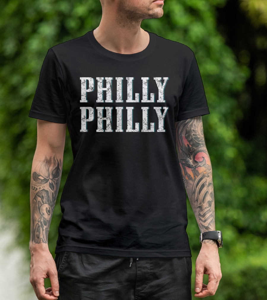 Philly Philly Classic Vintage Font T-Shirt