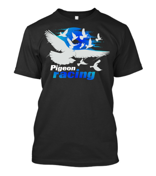 Pigeon Racing Classic Bird Flyers Racing T-Shirt