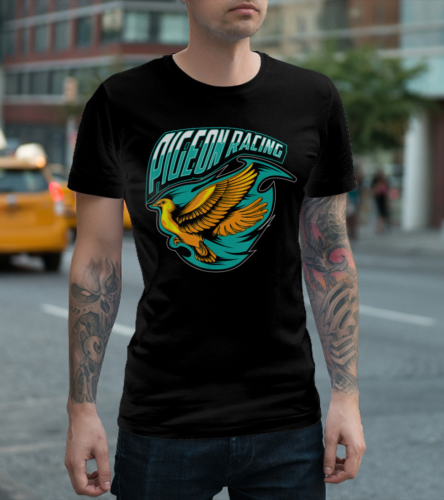 Pigeon Racing Classic Bird Racers T-Shirt