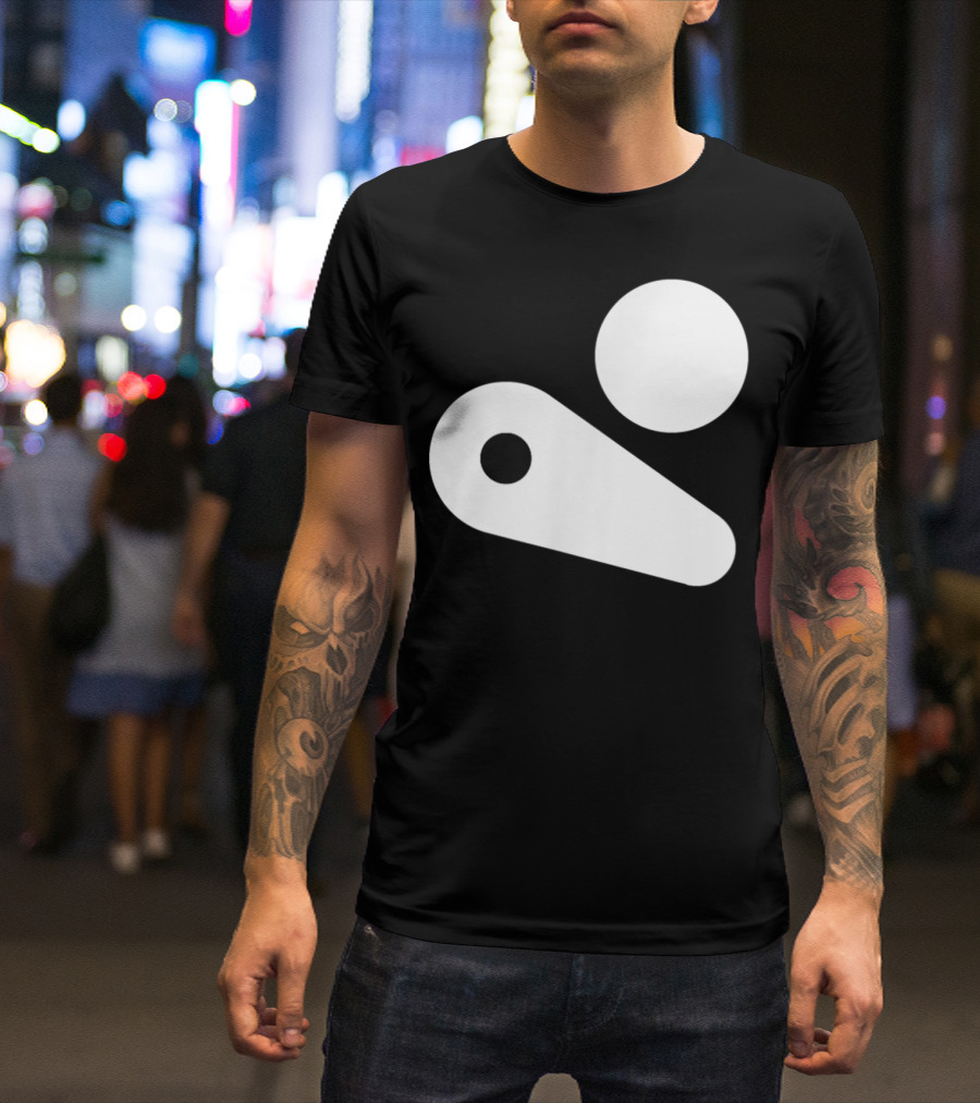 Pinball Flipper Machine Retro 80s Arcade Game Iconic T-Shirt