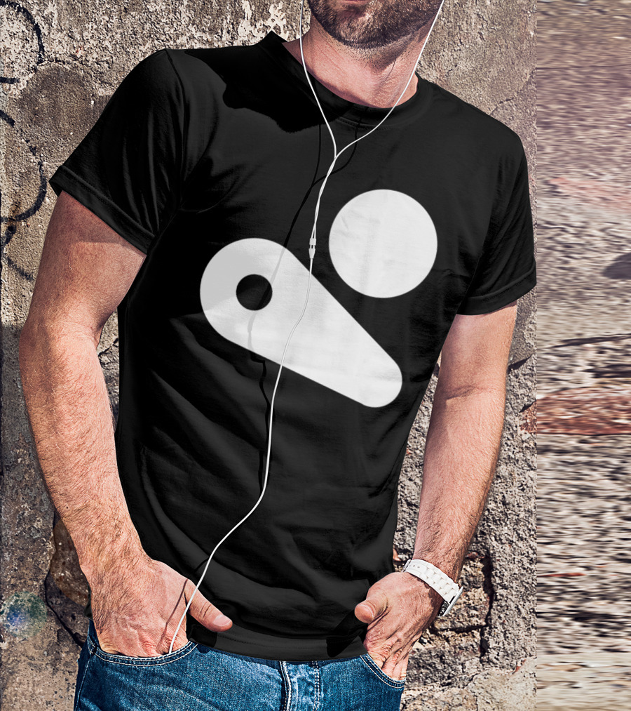Pinball Flipper Machine Retro 80s Arcade Game Iconic T-Shirt