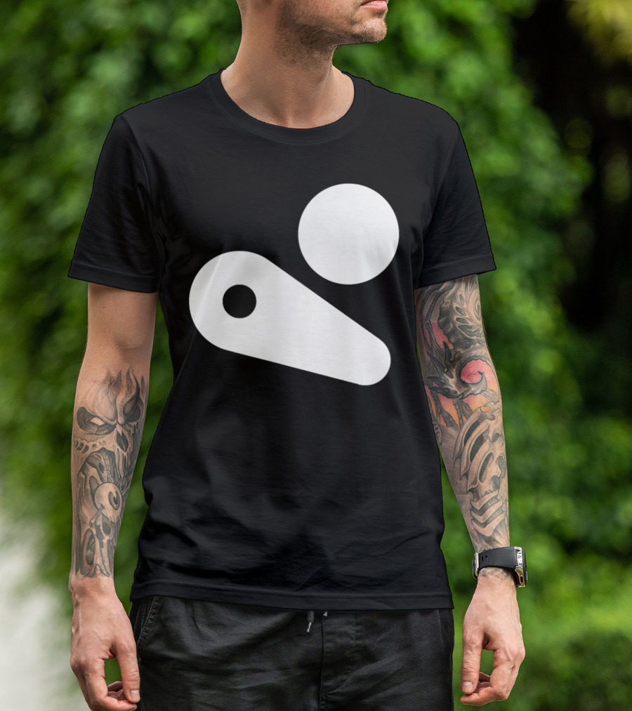 Pinball Flipper Machine Retro 80s Arcade Game Iconic T-Shirt