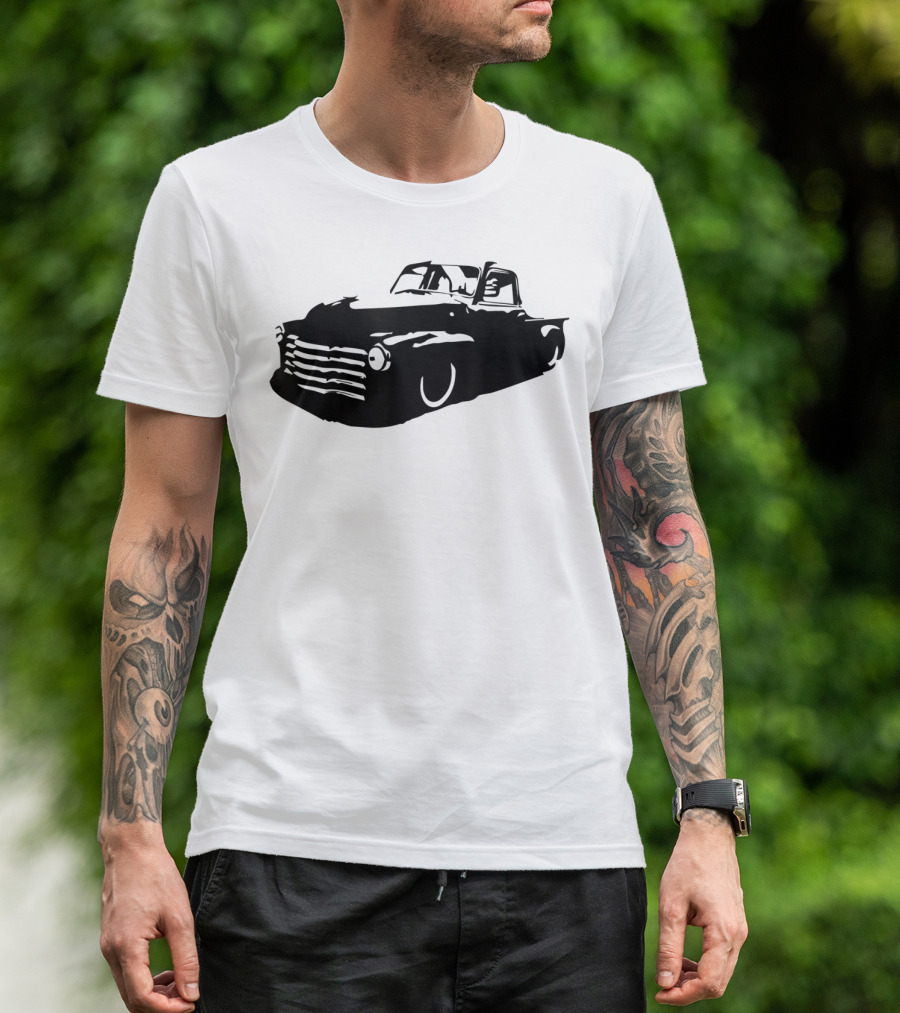 Rat Rod Hot Rod 4754 Classic Truck Vintage Car T-Shirt
