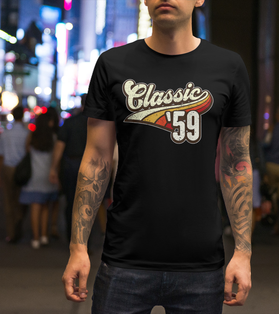 Classic '59 Retro Birthday T-Shirt