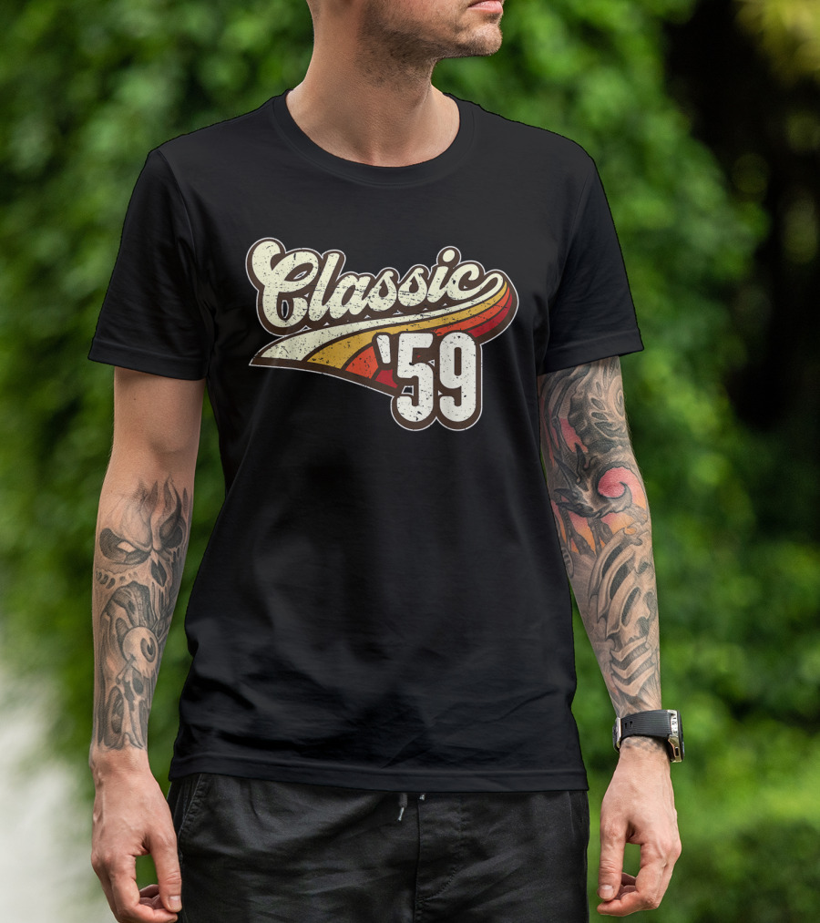 Classic '59 Retro Birthday T-Shirt