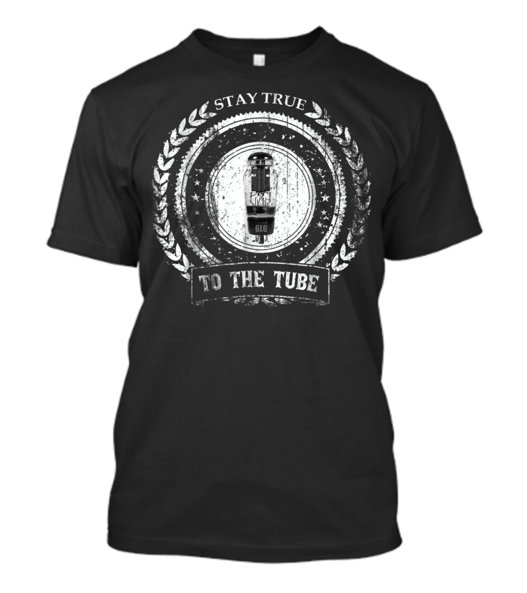 Stay True To The Tube 6L6 Guitar Amp Valve T-Shirt