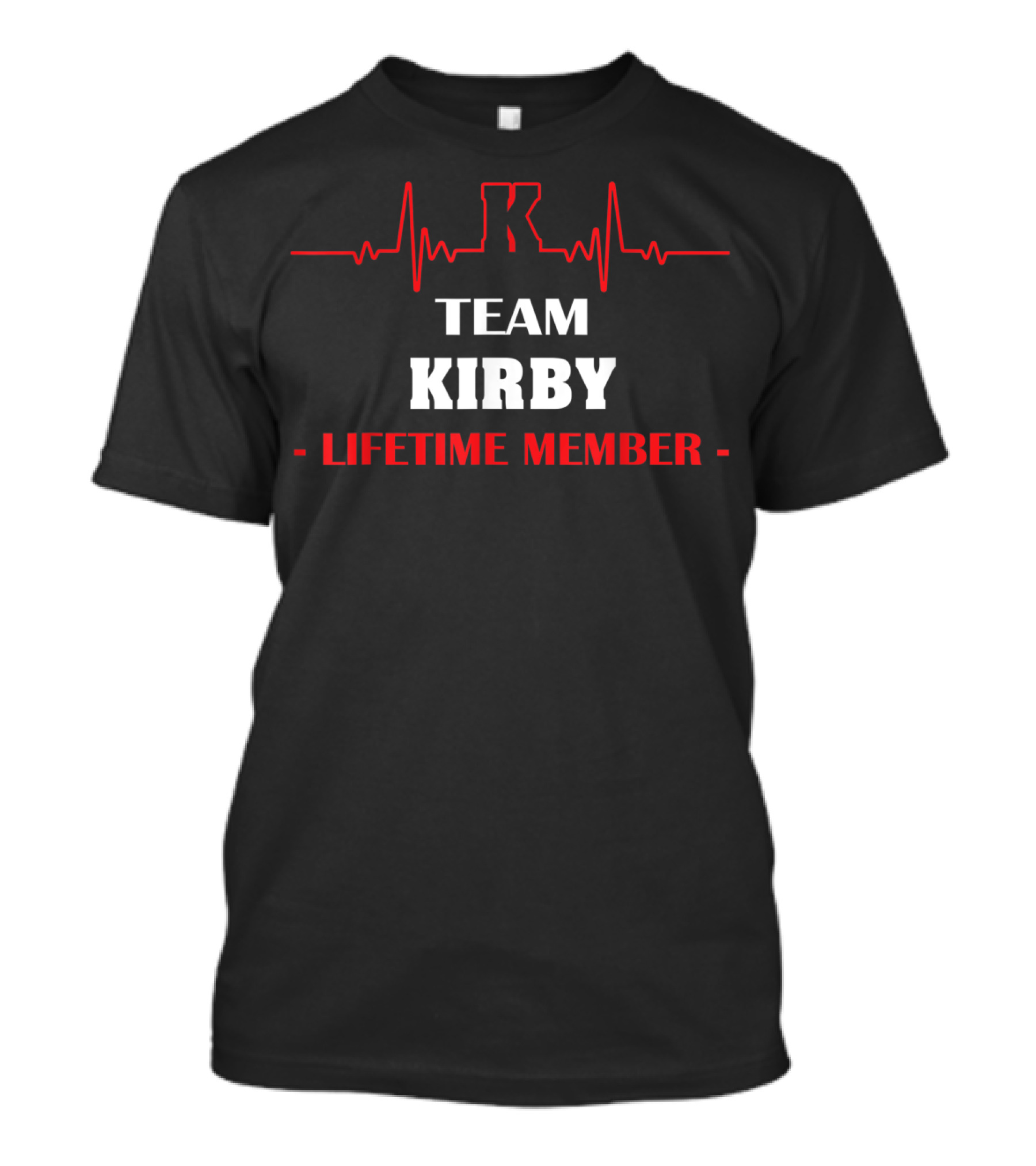 Team Kirby Lifetime Member Bloodline Recognition T-Shirt