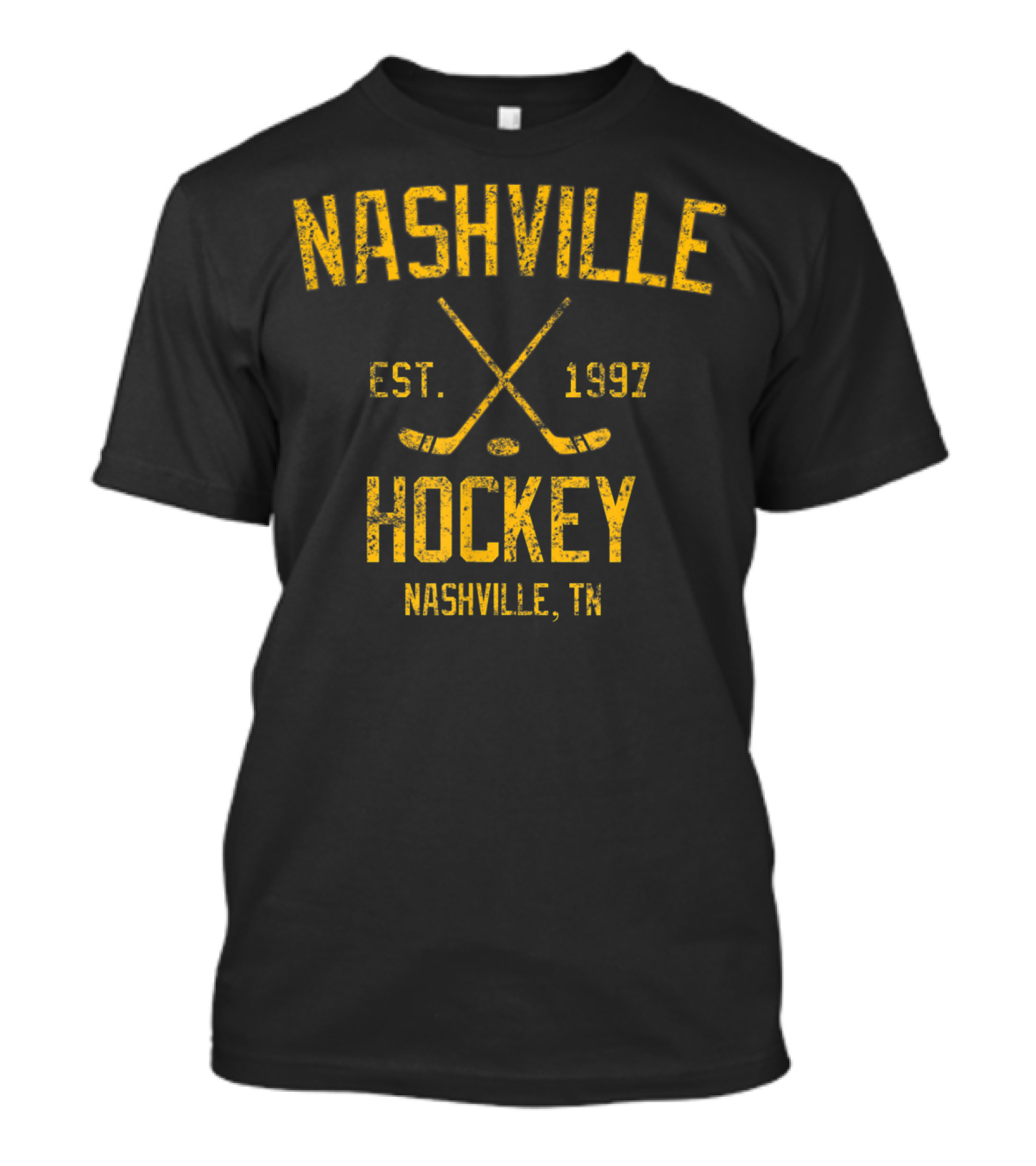 Nashville Hockey Est. 1997 Nashville TN Vintage T-Shirt