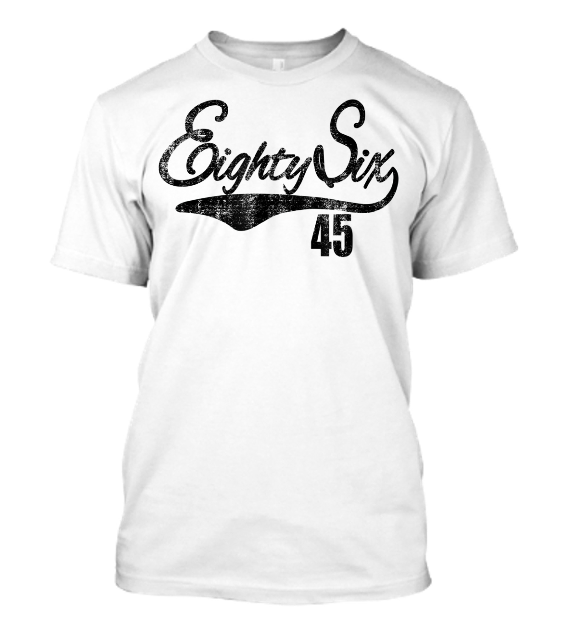 Distressed Eighty Six 45 Anti Trump T-Shirt
