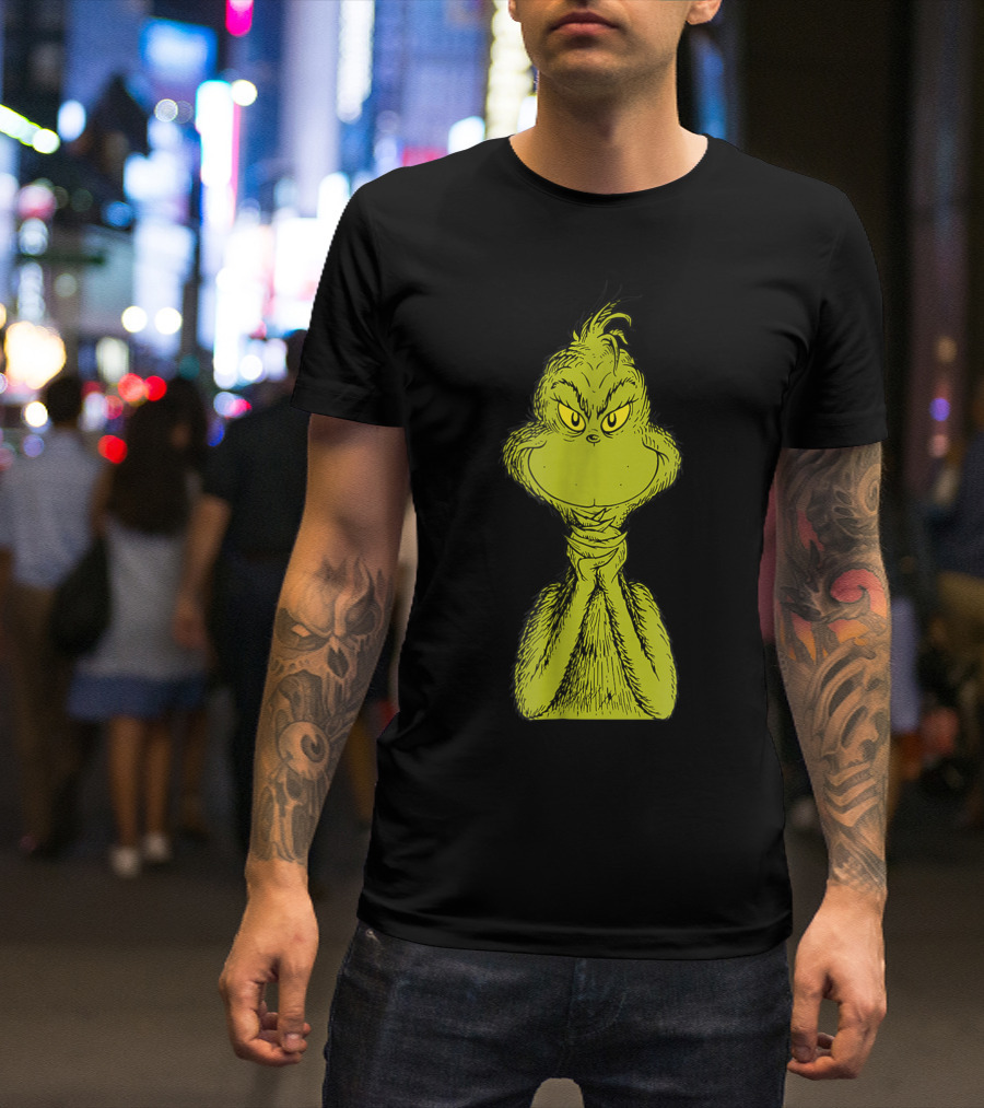 Dr Seuss Grinch Classic Sly Grinch T-Shirt