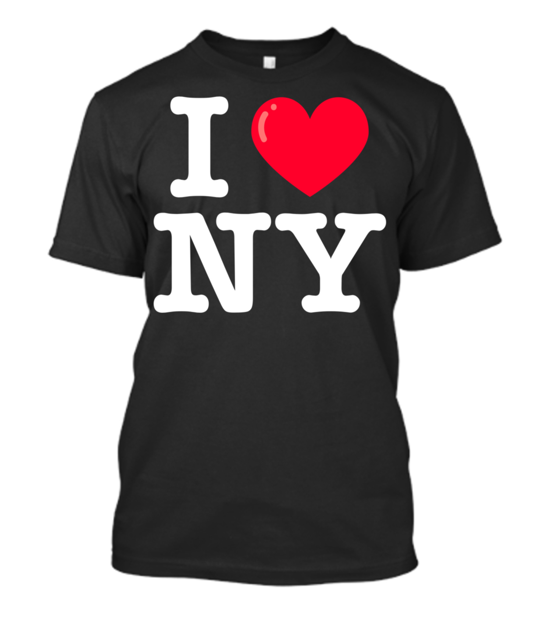 I Heart NY Classic Typewriter Font T-Shirt