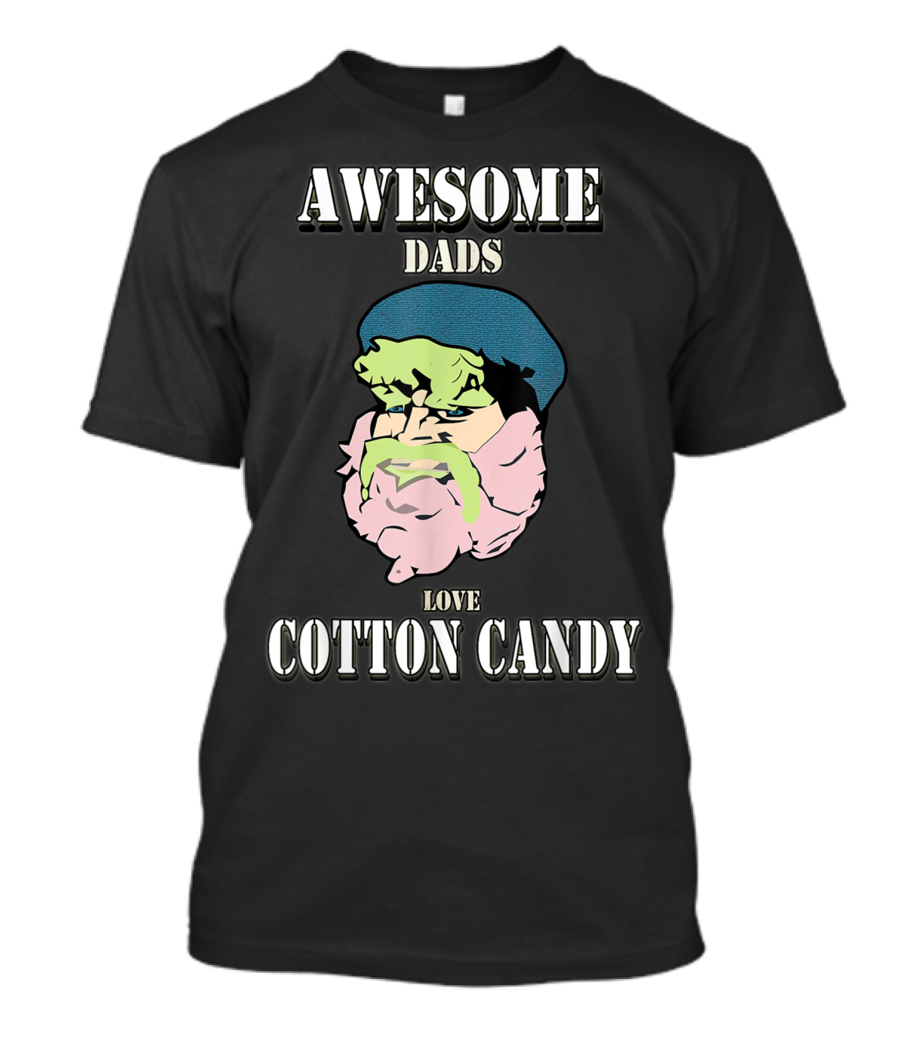 Awesome Dads Love Cotton Candy Cotton Candy Randy T-Shirt