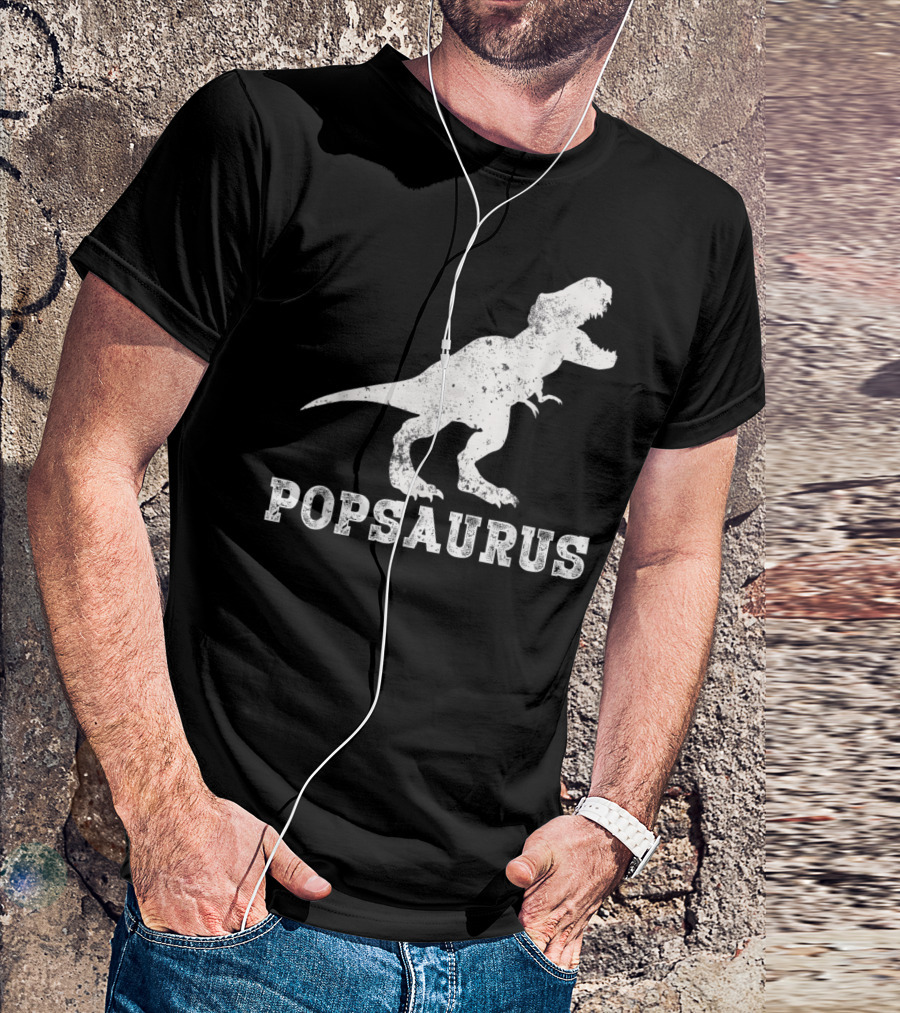 Best Pop Dinosaur Popsaurus T-Shirt