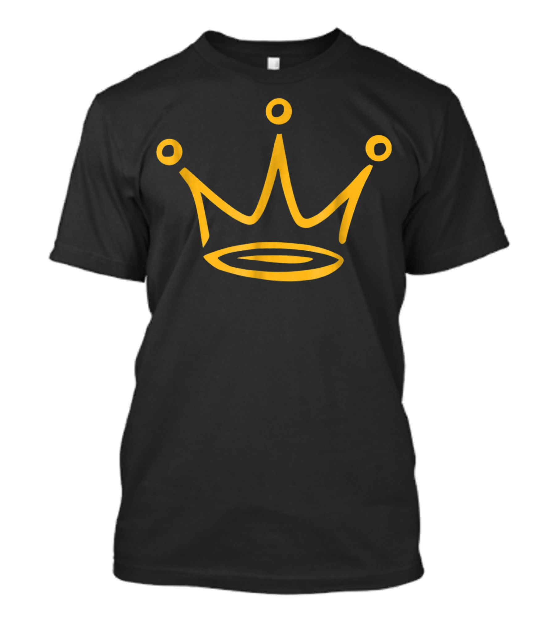 Drawn Crown Minimalist T-Shirt