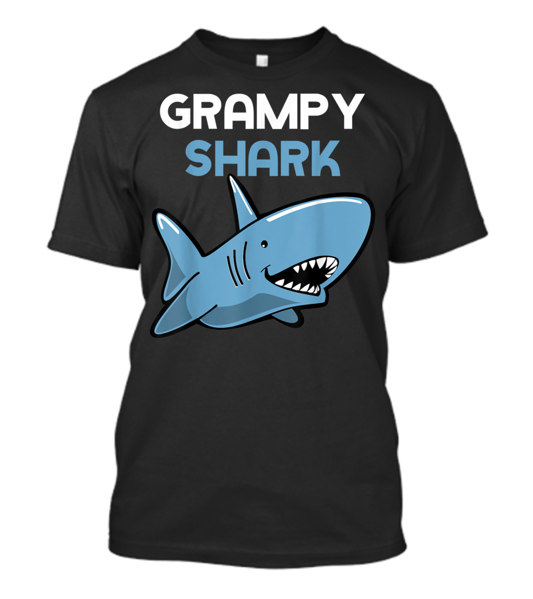 Grampy Shark Funny Family Father's Day Shark T-Shirt