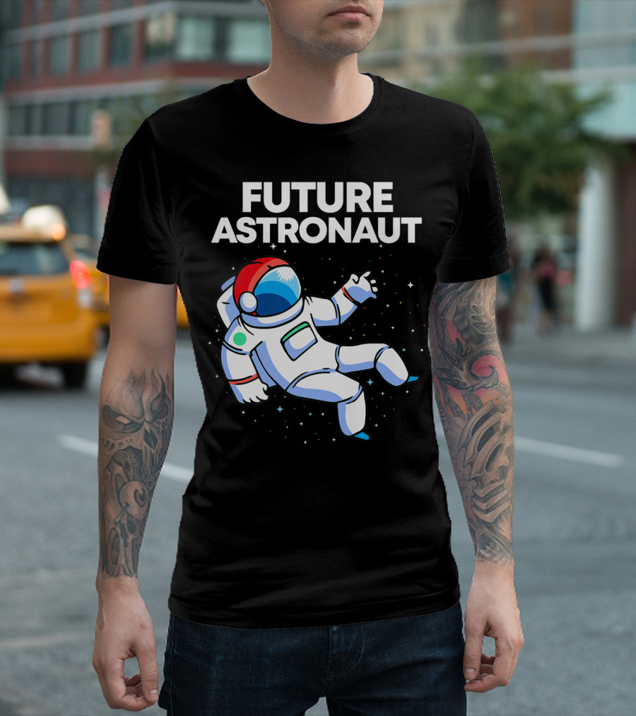 FUTURE ASTRONAUT SPACE ASTRONOMY WITH FUNNY FLOATING ASTRONAUT T-Shirt