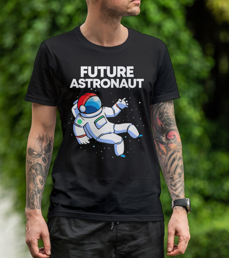 FUTURE ASTRONAUT SPACE ASTRONOMY WITH FUNNY FLOATING ASTRONAUT T-Shirt