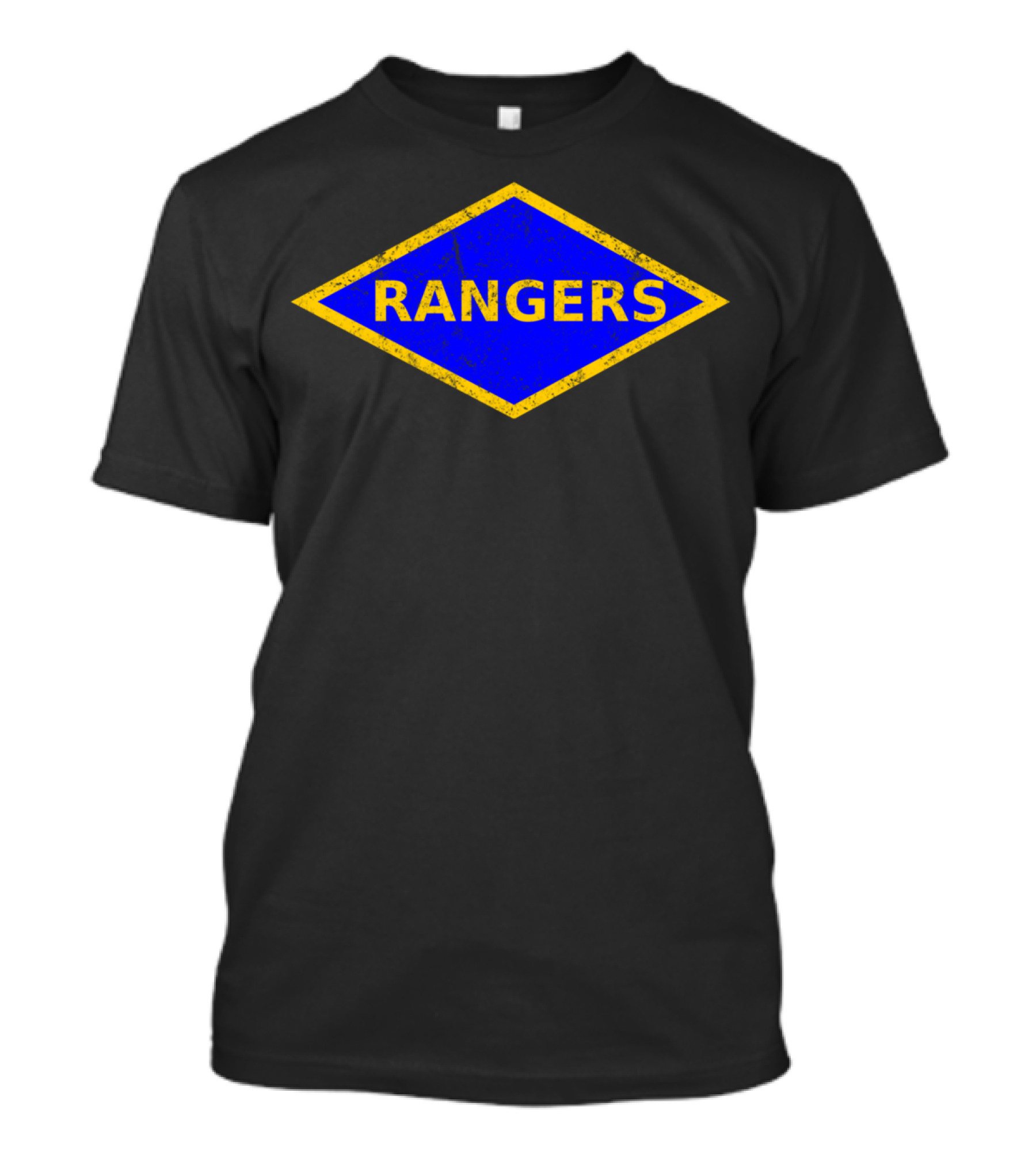 Army Rangers Diamond Vintage 75Th Rangers T-Shirt