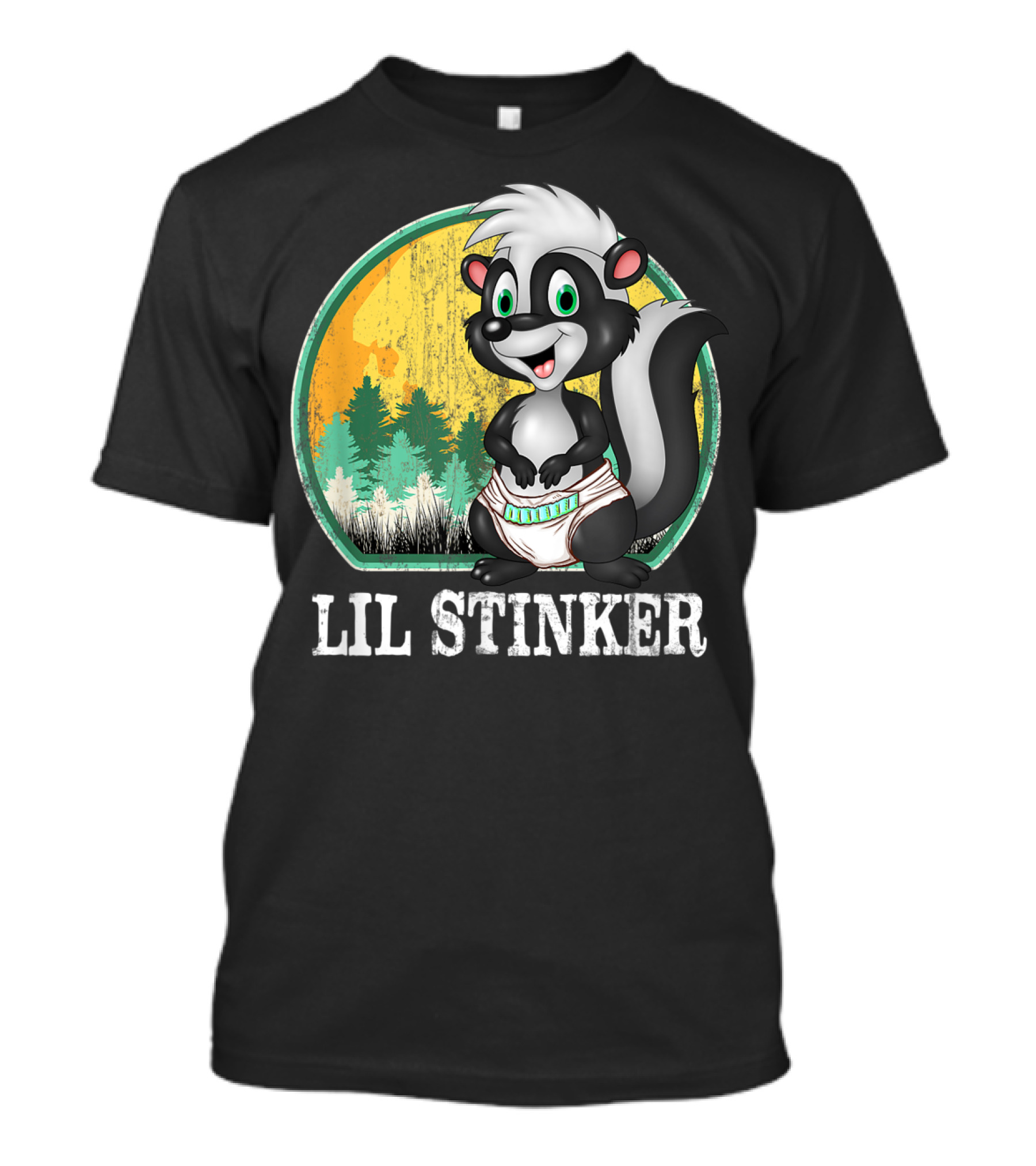 Lil Stinker Baby Skunk Camp Abdl T-Shirt