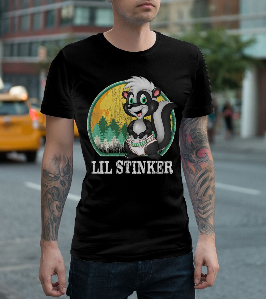Lil Stinker Baby Skunk Camp Abdl T-Shirt