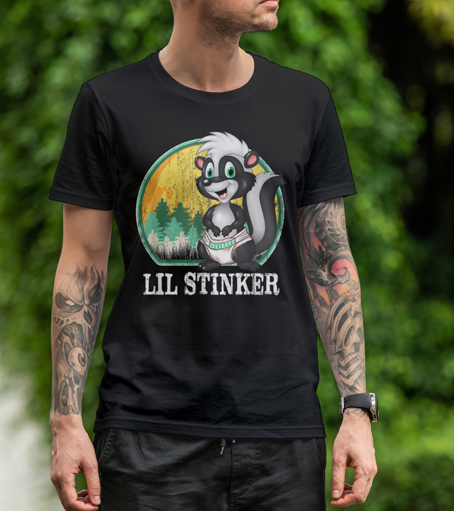 Lil Stinker Baby Skunk Camp Abdl T-Shirt