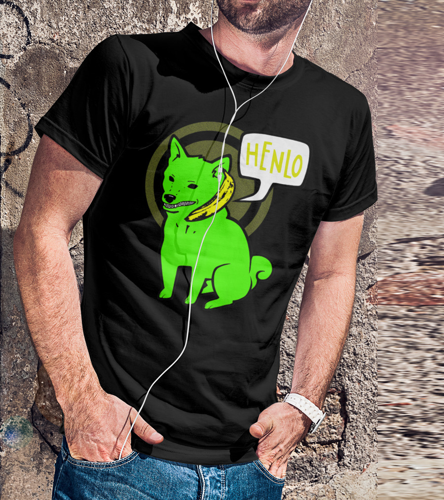 Henlo Bananaboi Dog T-Shirt