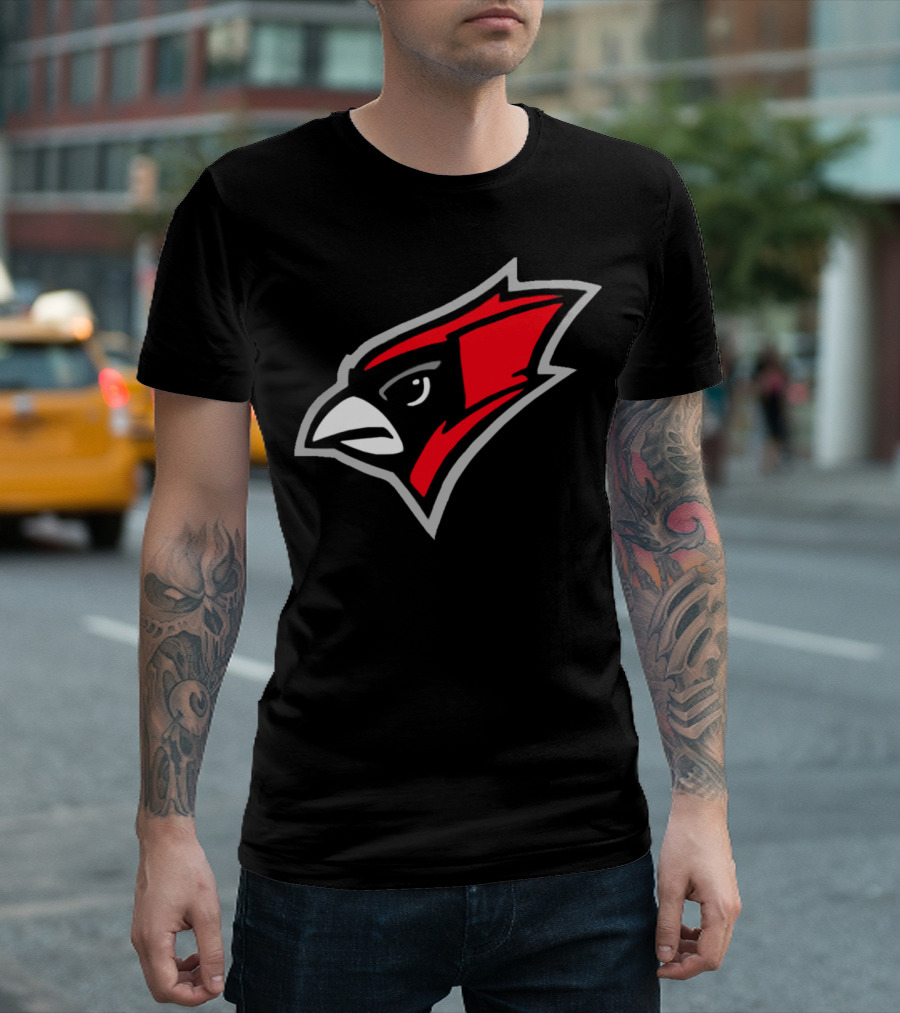 Bridge City Cardinals Tx Cardinal Head T-Shirt