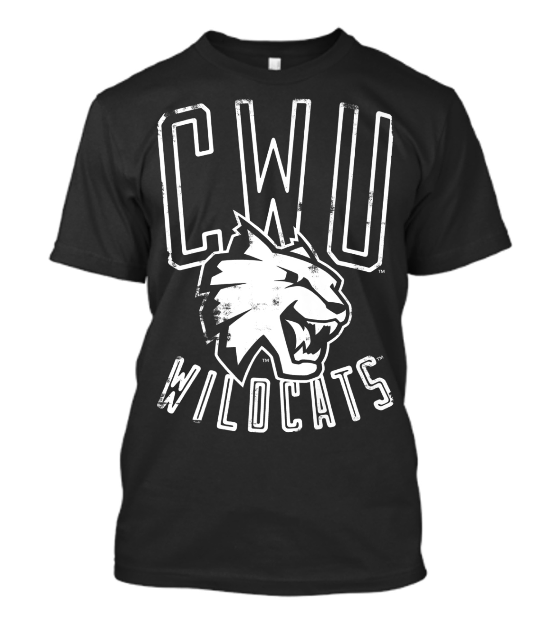 CWU Wildcats Central Washington Cwuw1003 T-Shirt