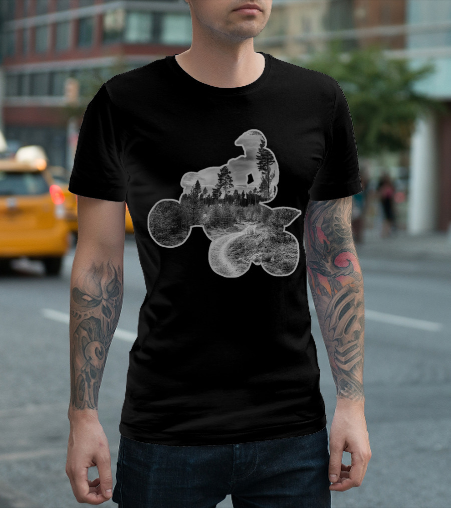 Forest Quad Biking Adventure Path T-Shirt