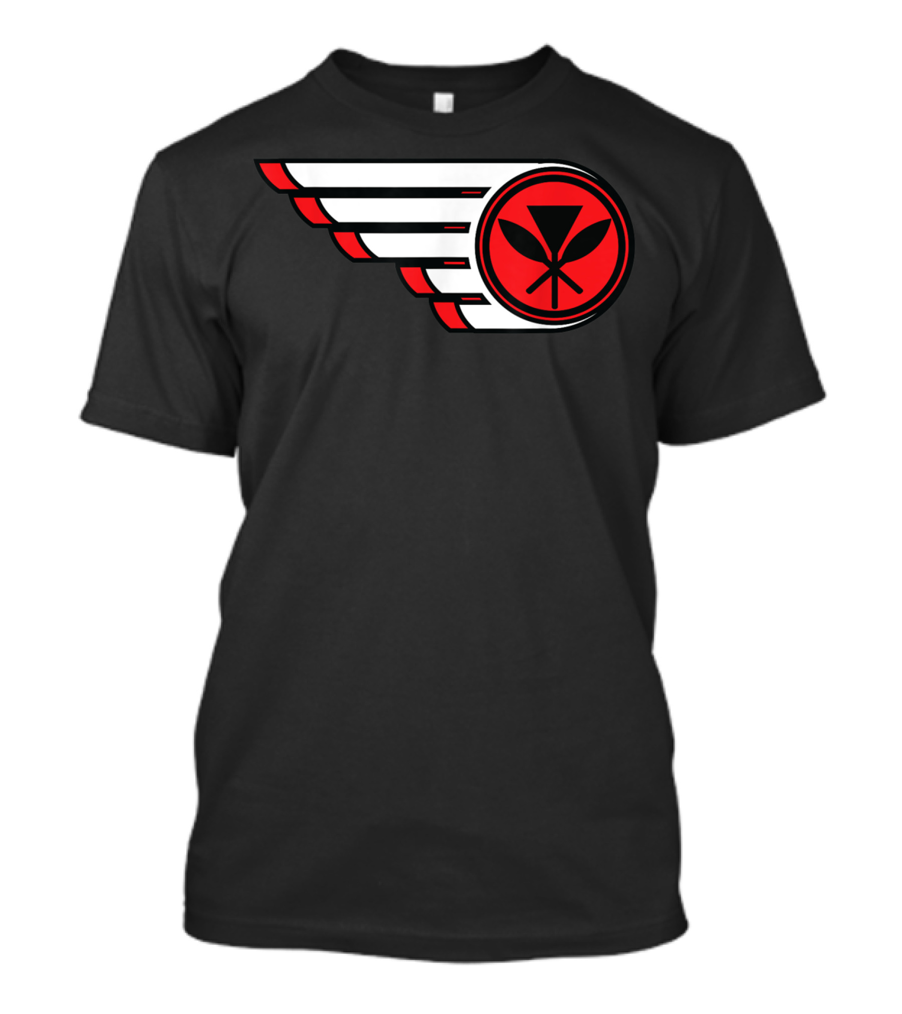 Hi Hawaii Islands Kanaka Maoli Wings T-Shirt