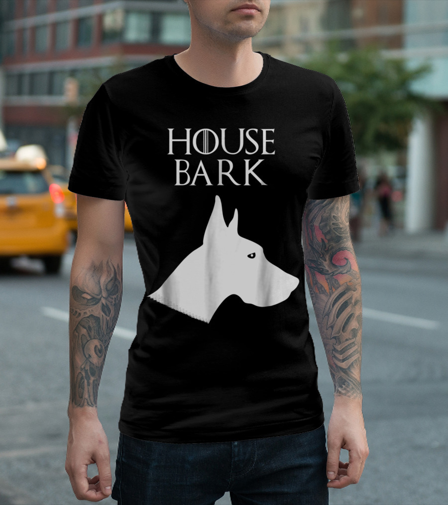 House Bark Great Dane For Dog Lovers Fantasy Crew Neck T-Shirt