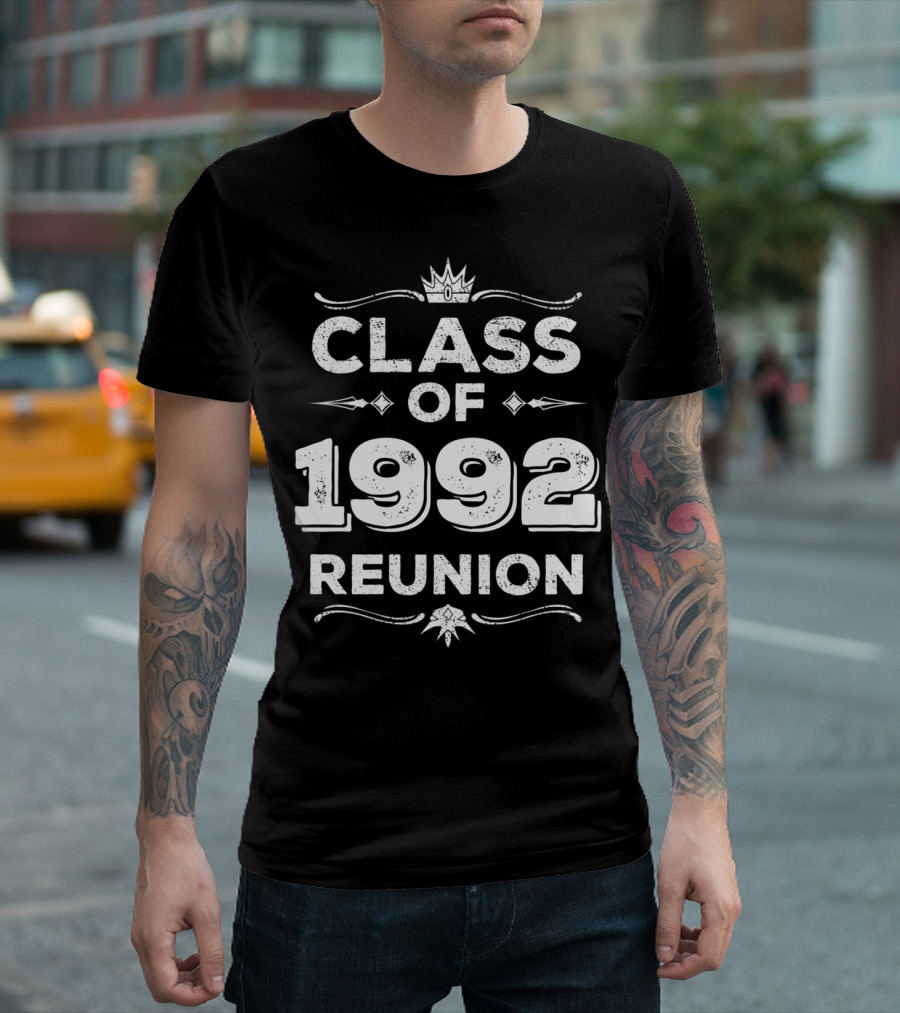Class Of 1992 Reunion 92 Crown T-Shirt