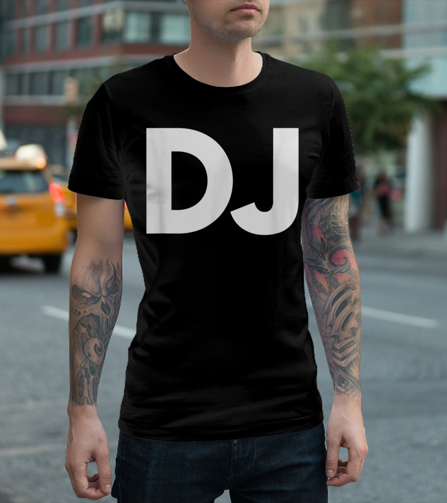 DJ Deejay Job Title Uniform T-Shirt