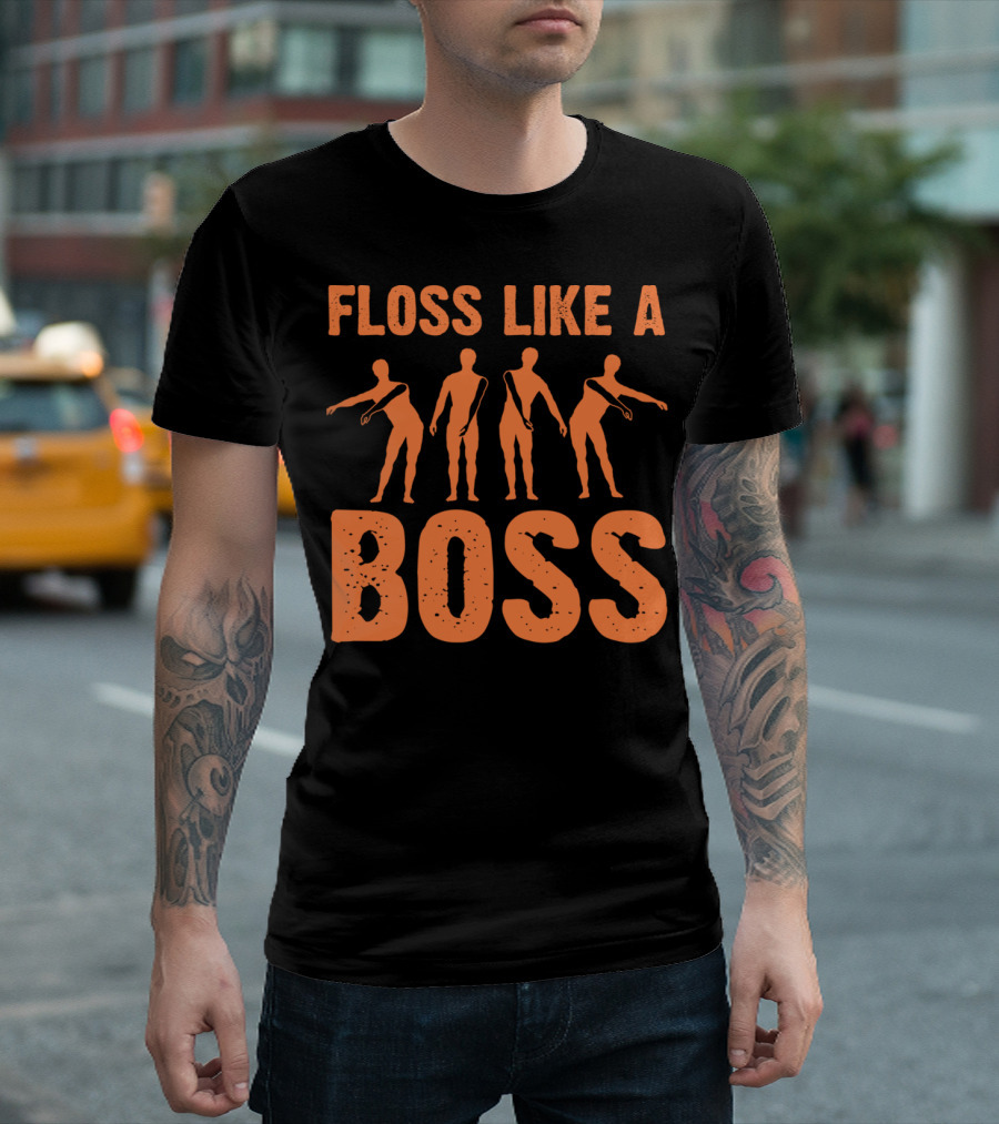 Floss Like A Boss Dance Move T-Shirt