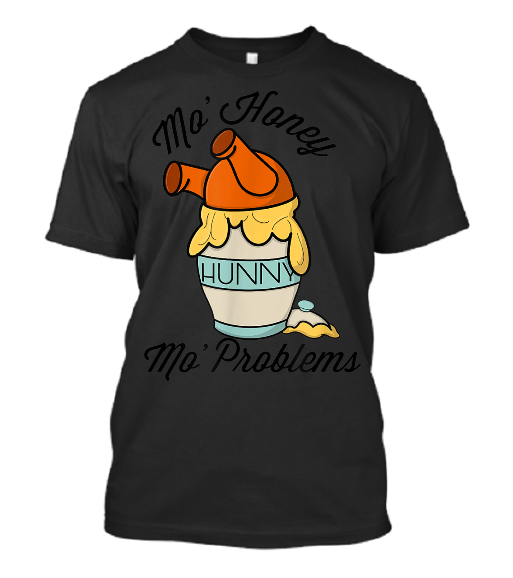 Mo' Honey Hunny Jar Mo' Problems Stuck Bear T-Shirt