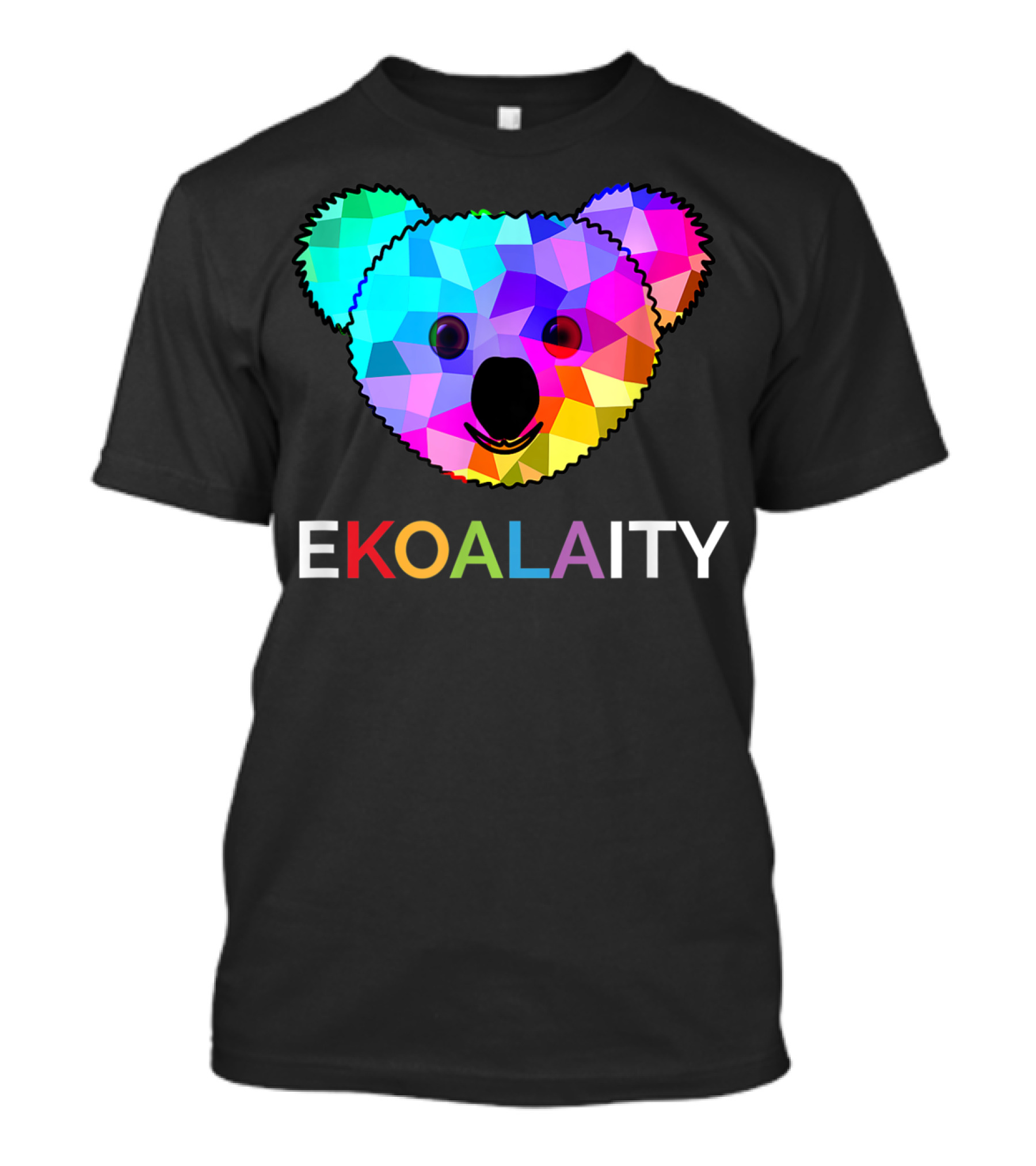 Ekoalaity Rainbow Koala Pride LGBT T-Shirt