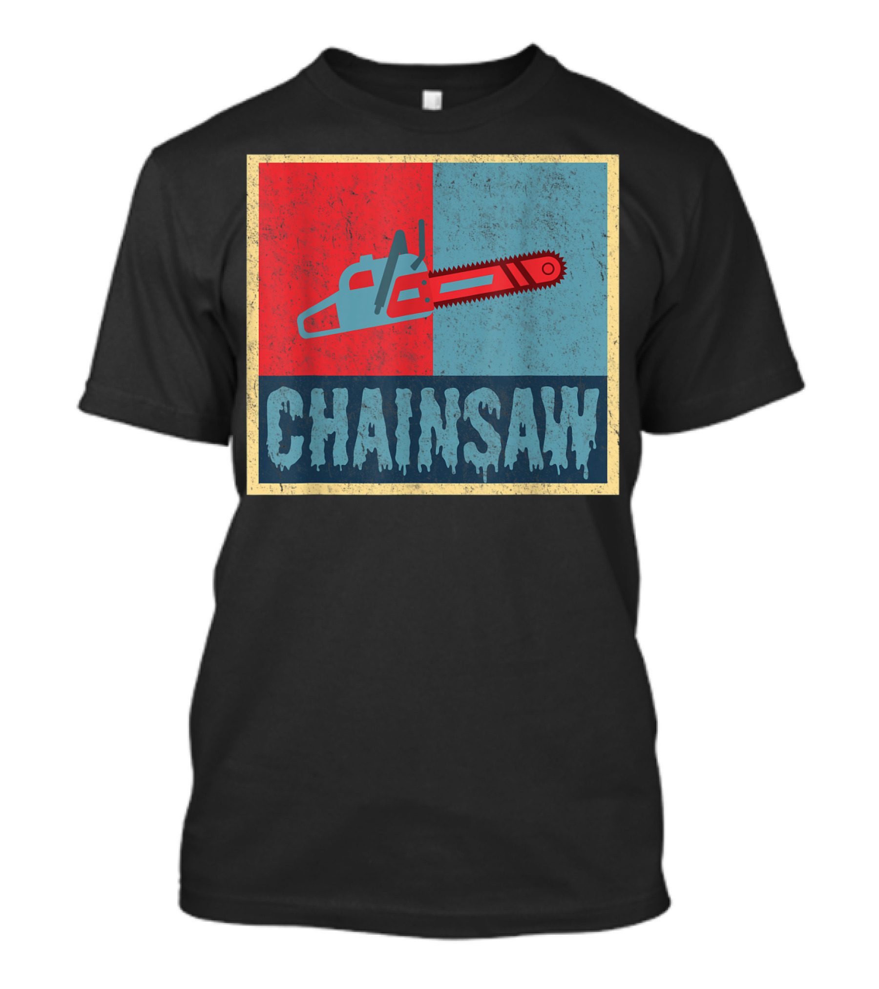 Retro Chainsaw Wood Saw Lumberjack Gardener Chainsaw T-Shirt