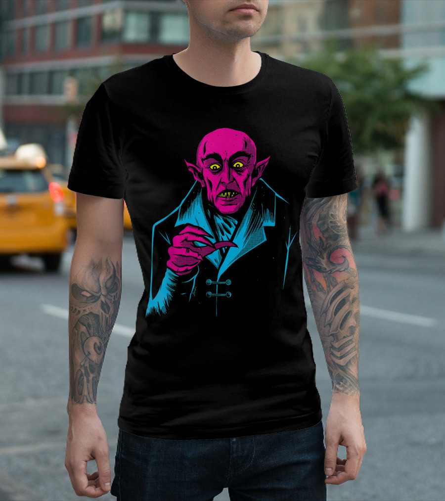 Nosferatu Vampire Classic Horror Halloween T-Shirt