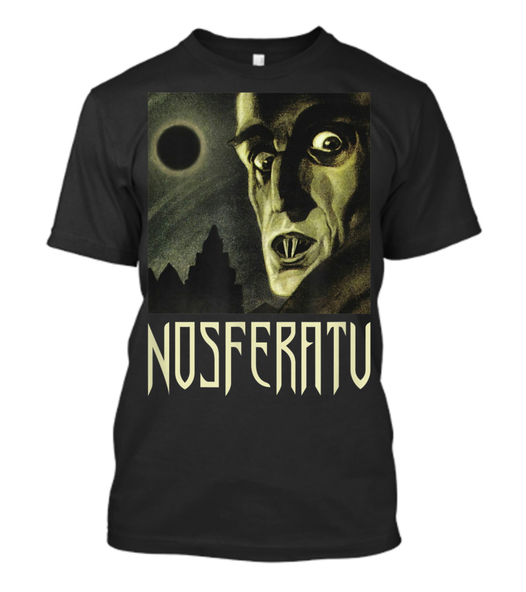 Nosferatu Vampire Classic Horror Flick Dracula Vintage Gothic T-Shirt