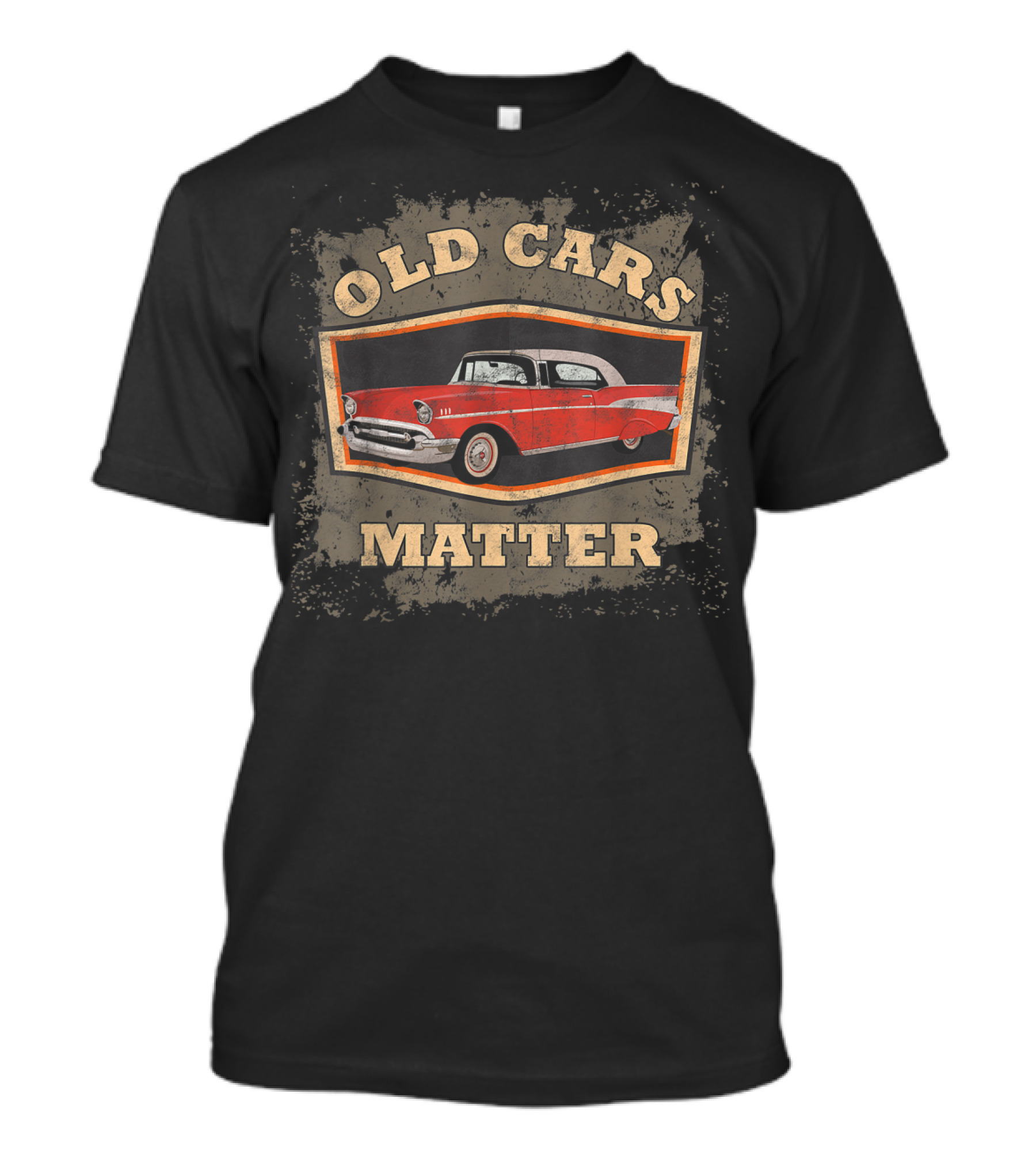 Old Cars Matter Classic Vintage Auto Racers Red Car T-Shirt