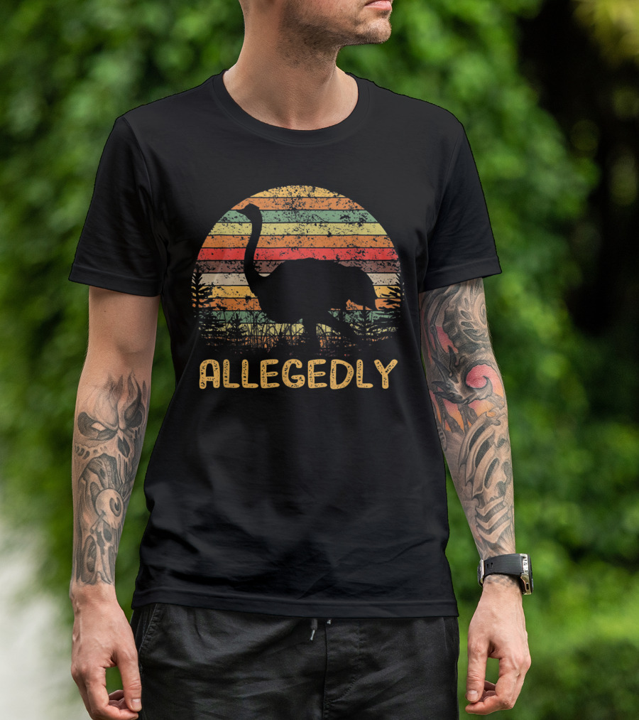 Allegedly Ostrich Vintage Sunset T-Shirt